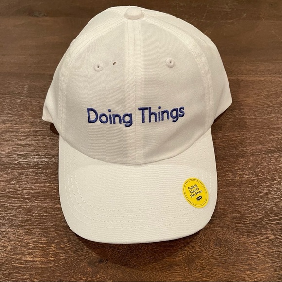 RARE Disney x Outdoor Voices “Doing Things” cap new with tags goofy Disney adult - Picture 1 of 6